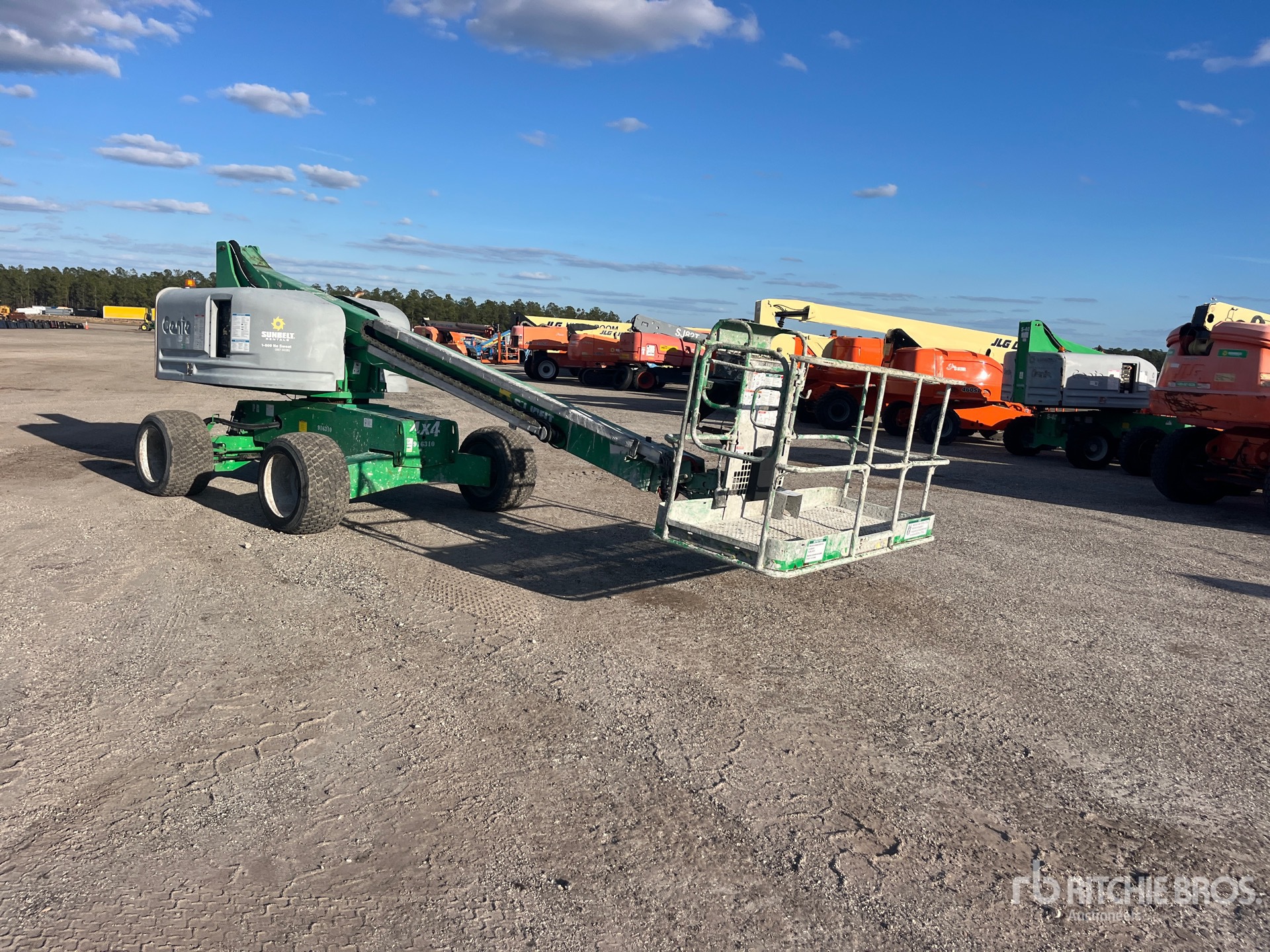2016 Genie S-40 4WD Diesel Telescopic Boom Lift | Ritchie Bros. Auctioneers