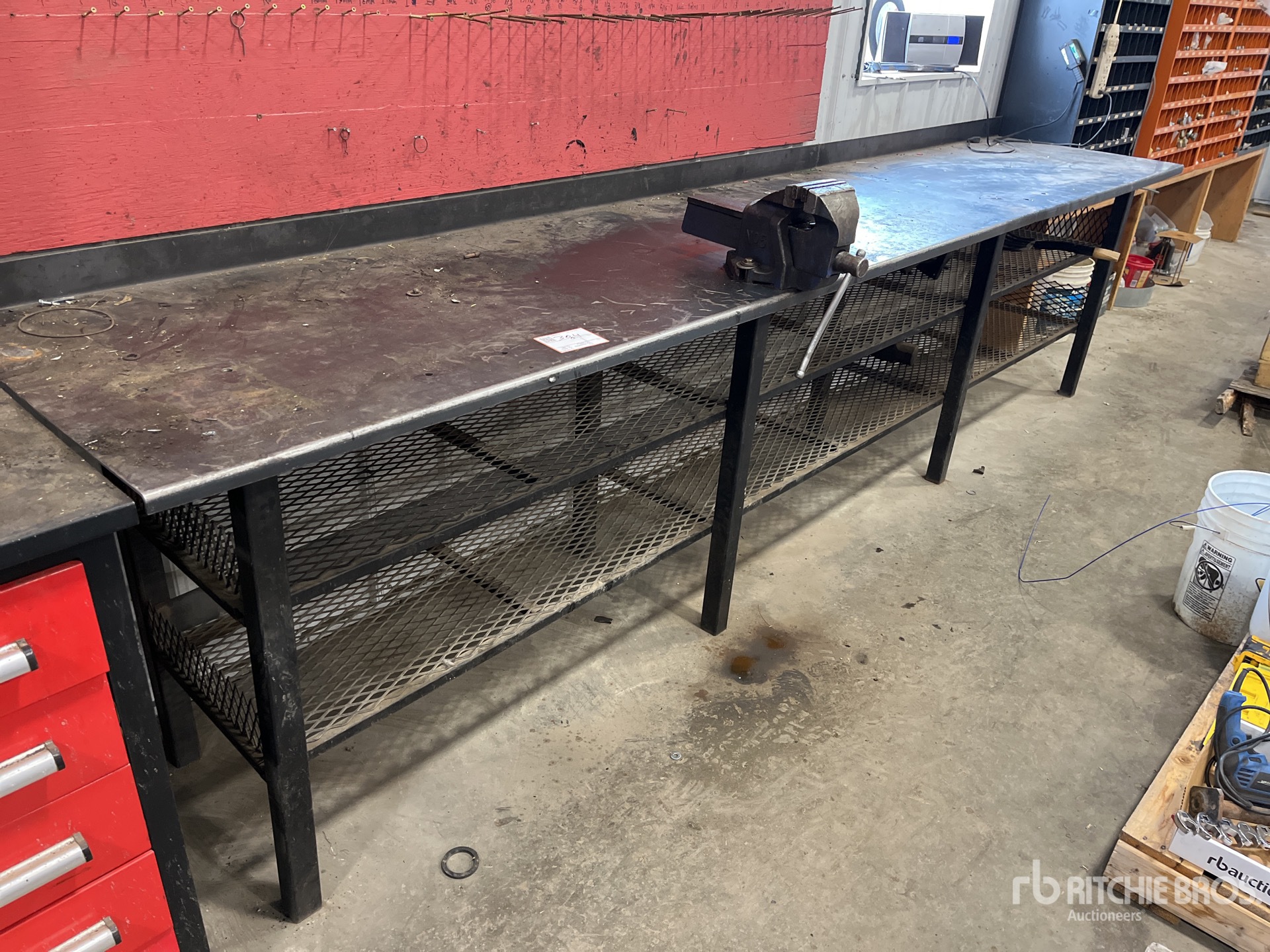Heavy Duty Custom Built Workbench | Ritchie Bros. Auctioneers