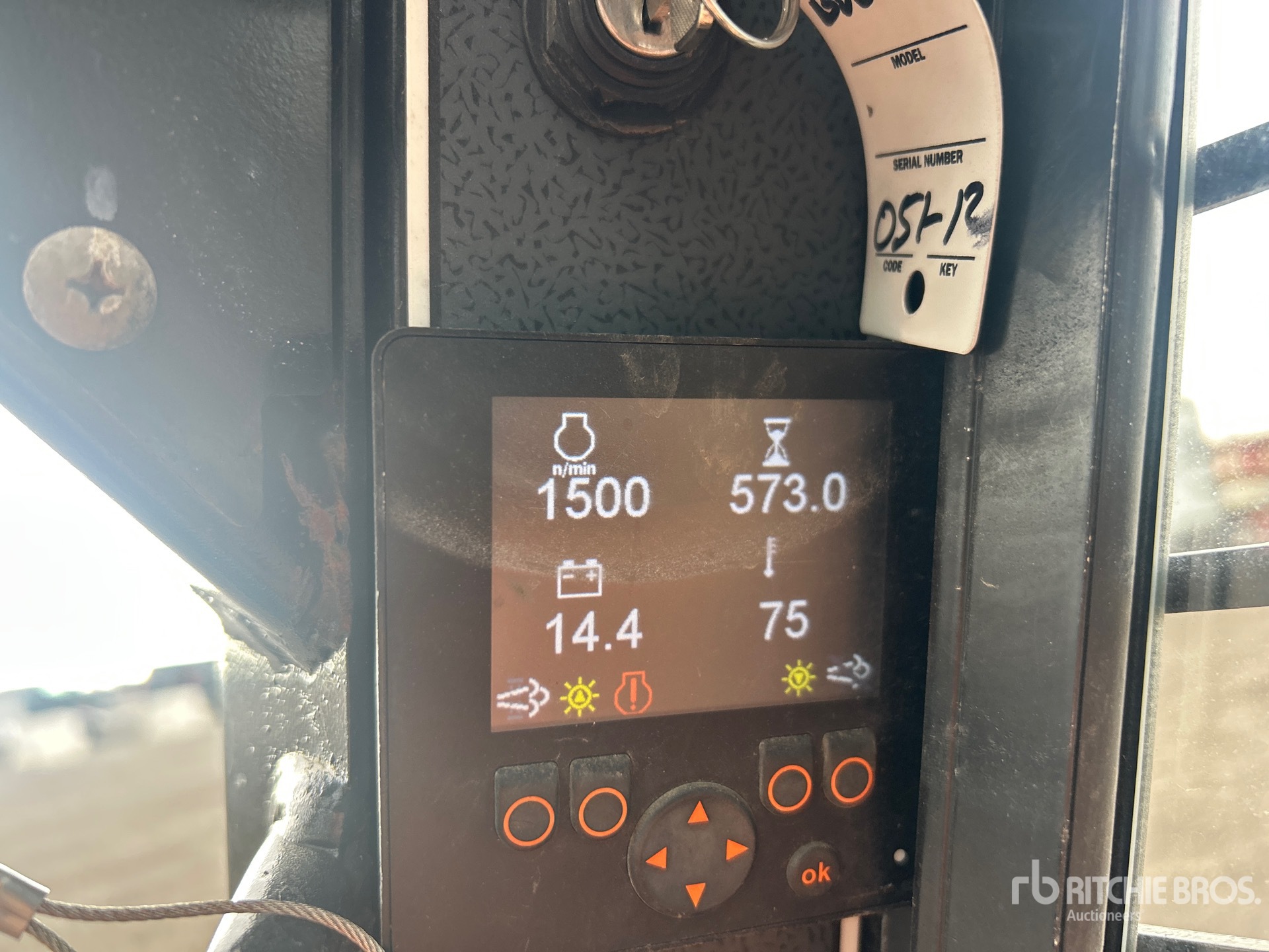 General Appearance with Hour Meter / Odometer