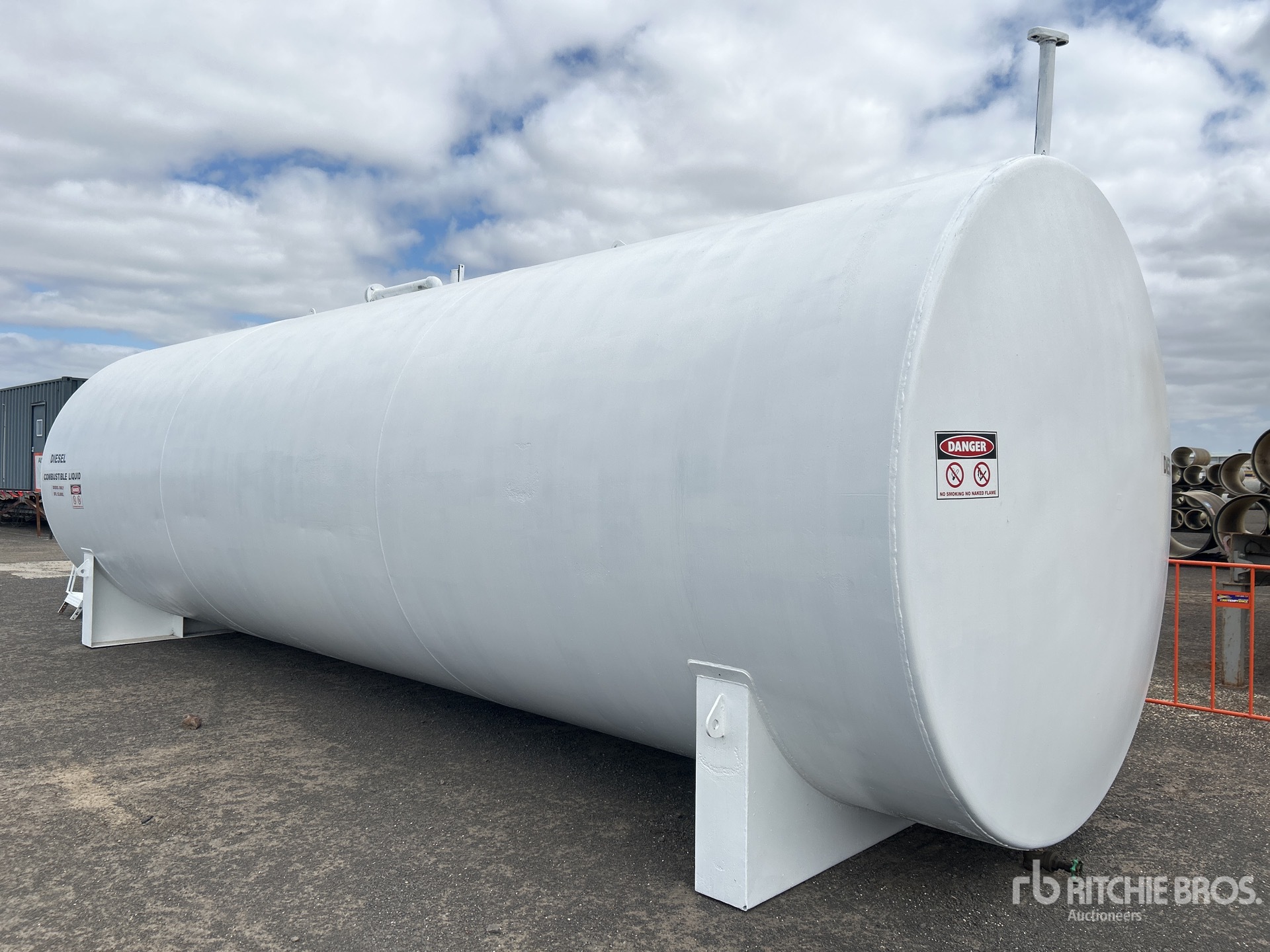 2022 Piusi 53000 L Steel Diesel Fuel Tank | Ritchie Bros. Auctioneers