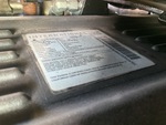 NN195224 - 2022 International LT625: Emission Label