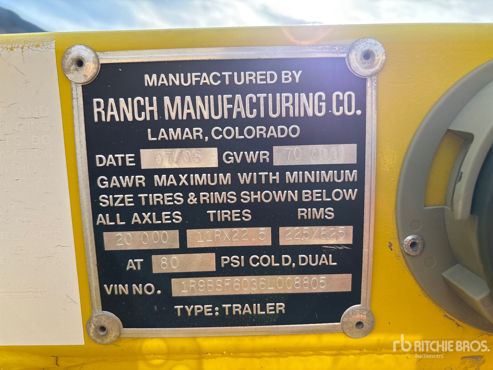 General Appearance with Numer seryjny/numer identyfikacyjny pojazdu