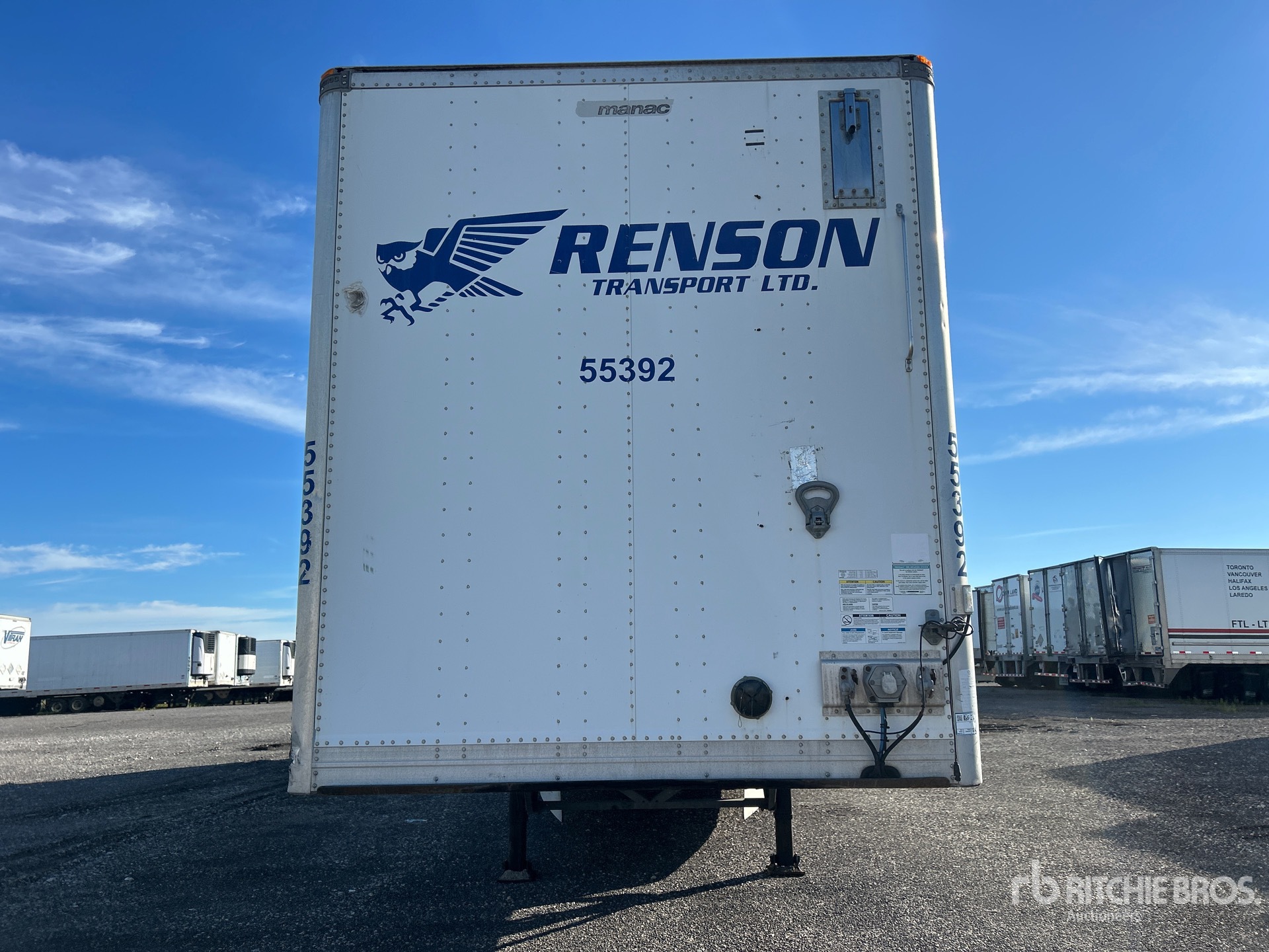 2020 Manac 53 ft x 102 in T/A