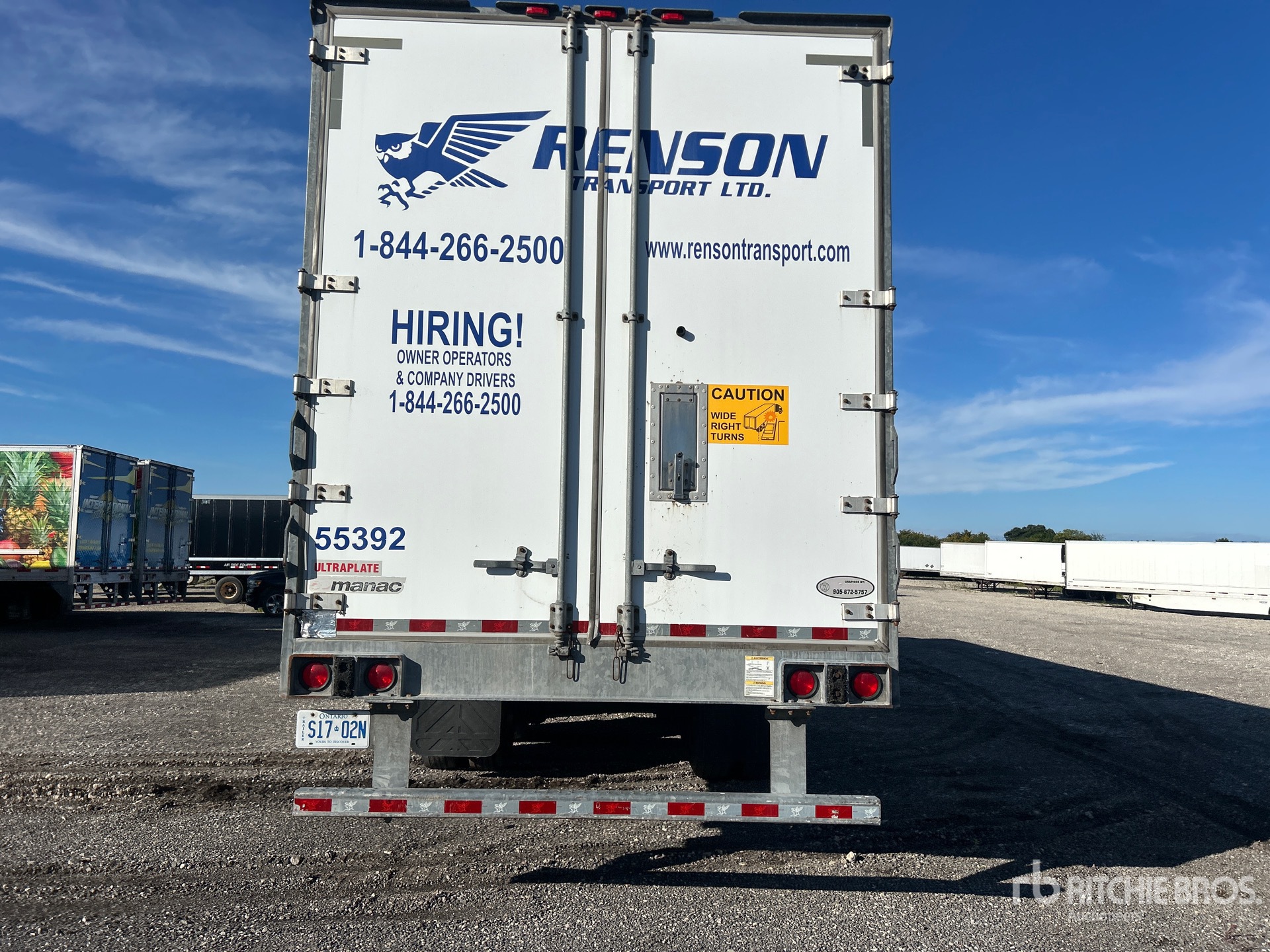 2020 Manac 53 ft x 102 in T/A