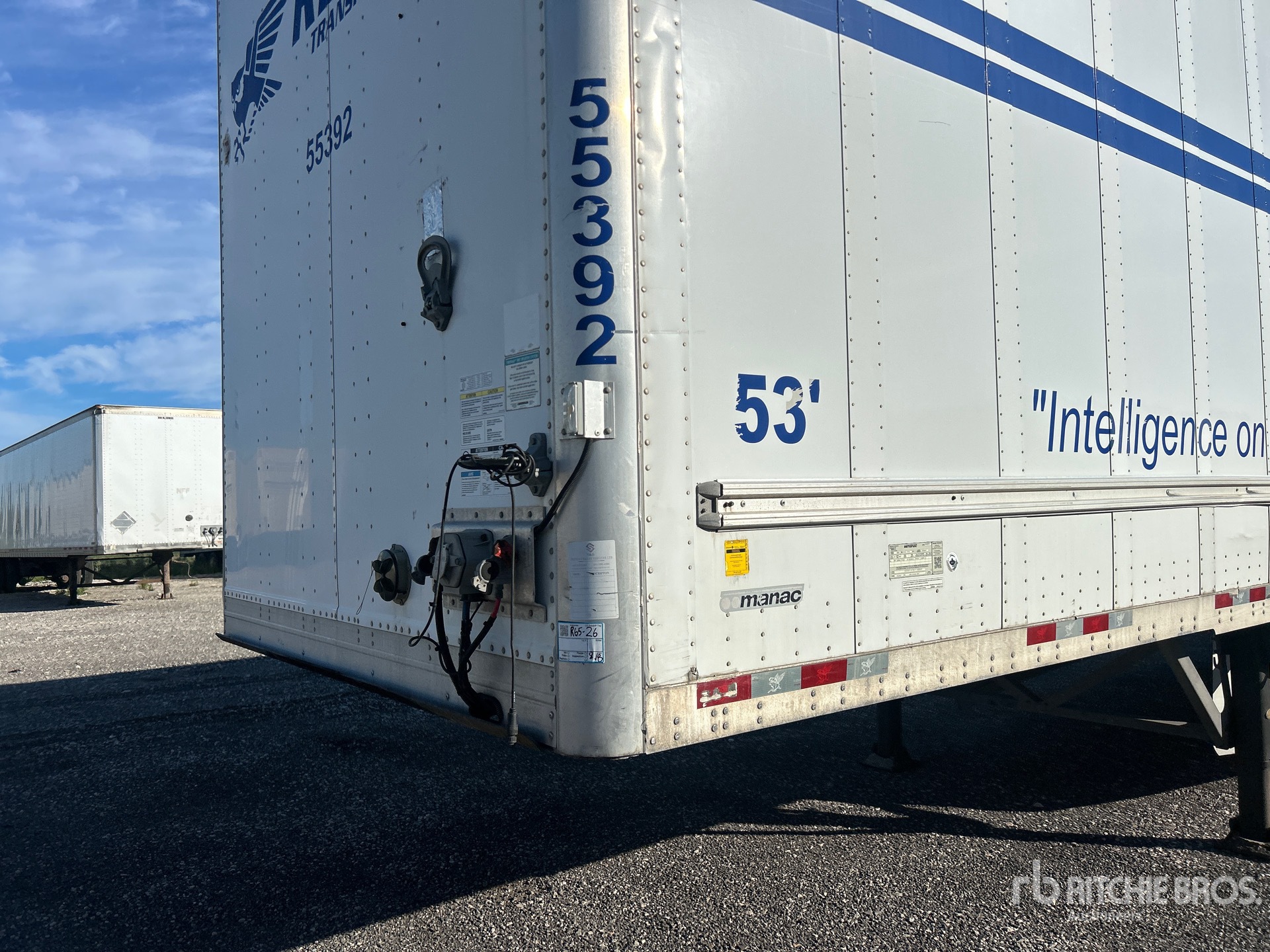 2020 Manac 53 ft x 102 in T/A
