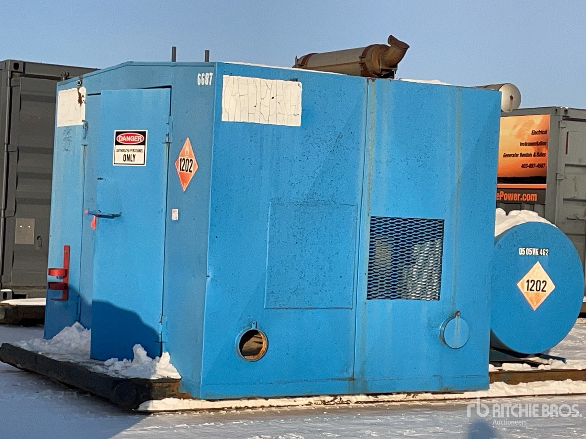 General Appearance with Picture, Left Front Corner