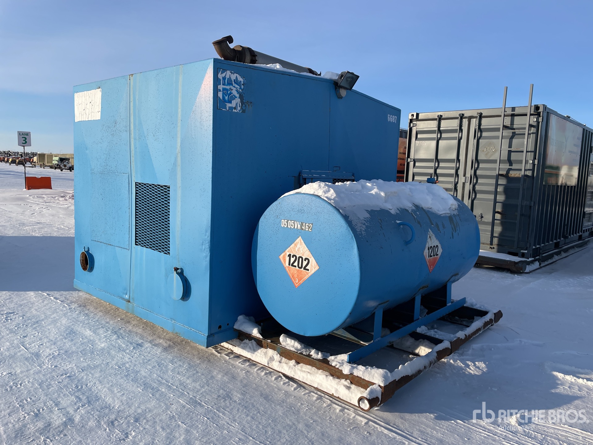 General Appearance with Picture, Left Rear Corner