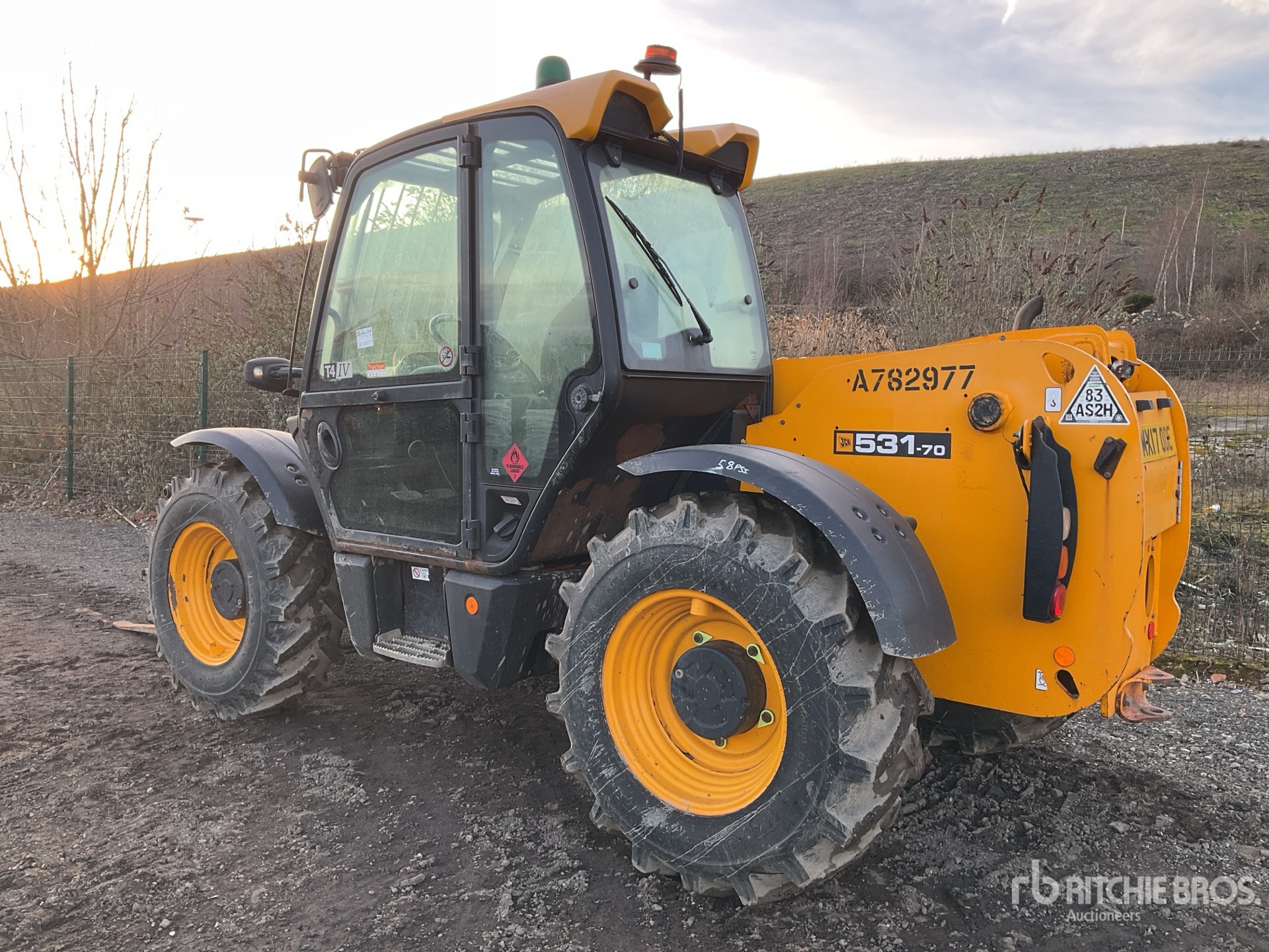 General Appearance with Picture, Left Rear Corner