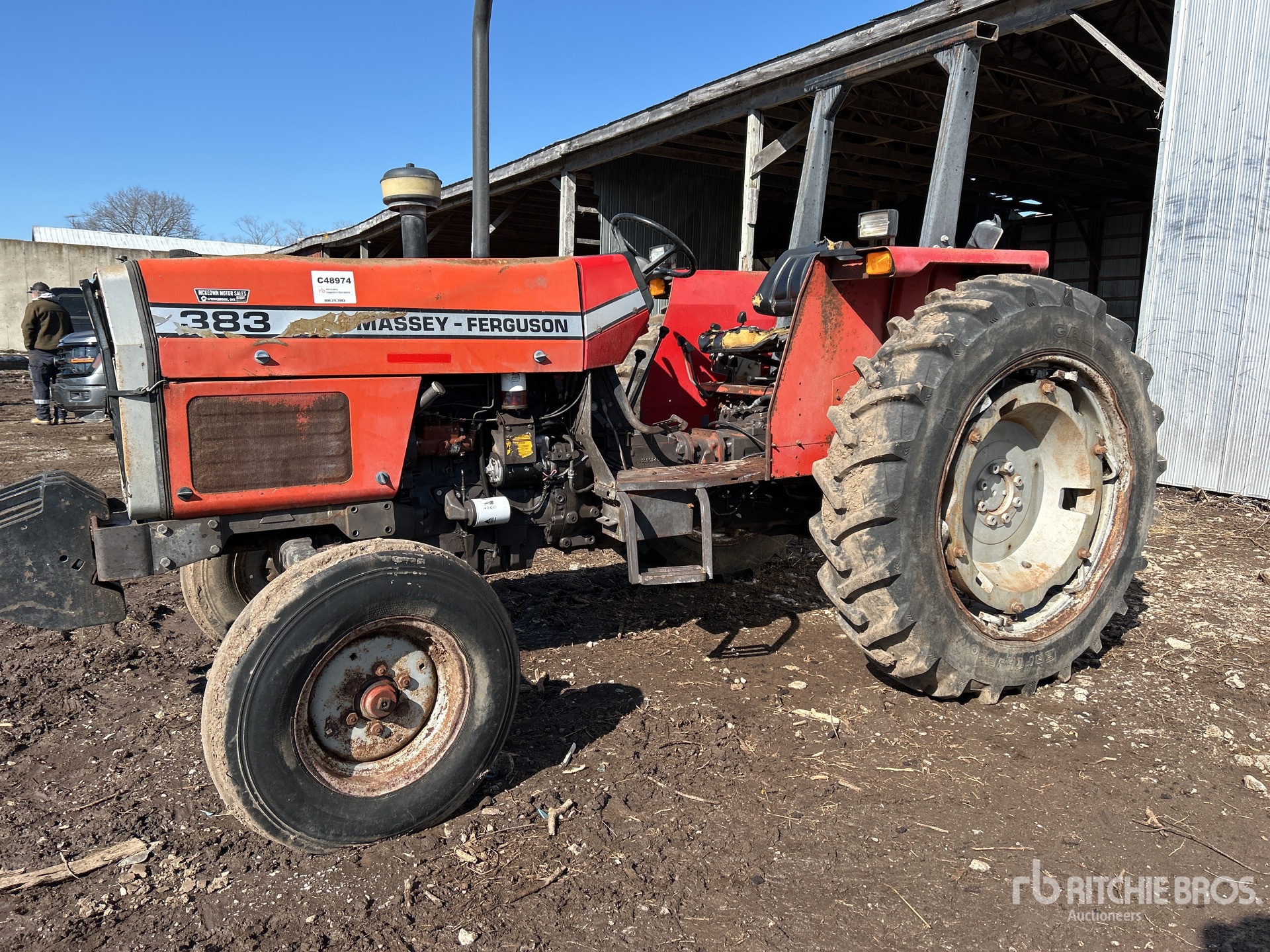 General Appearance with Picture, Left Front Corner