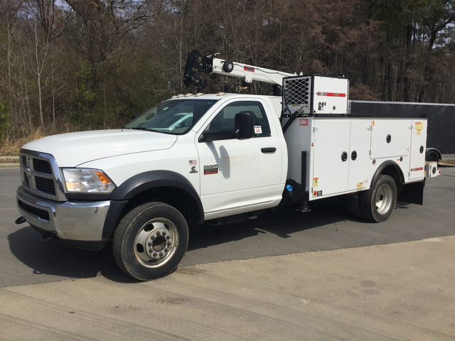 2012 Ram 5500 Service Truck w/ Crane 2012 Ram 5500 Service Truck w/ Crane