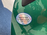 MN031113 - 2021 International LT625: Clean Idle Sticker