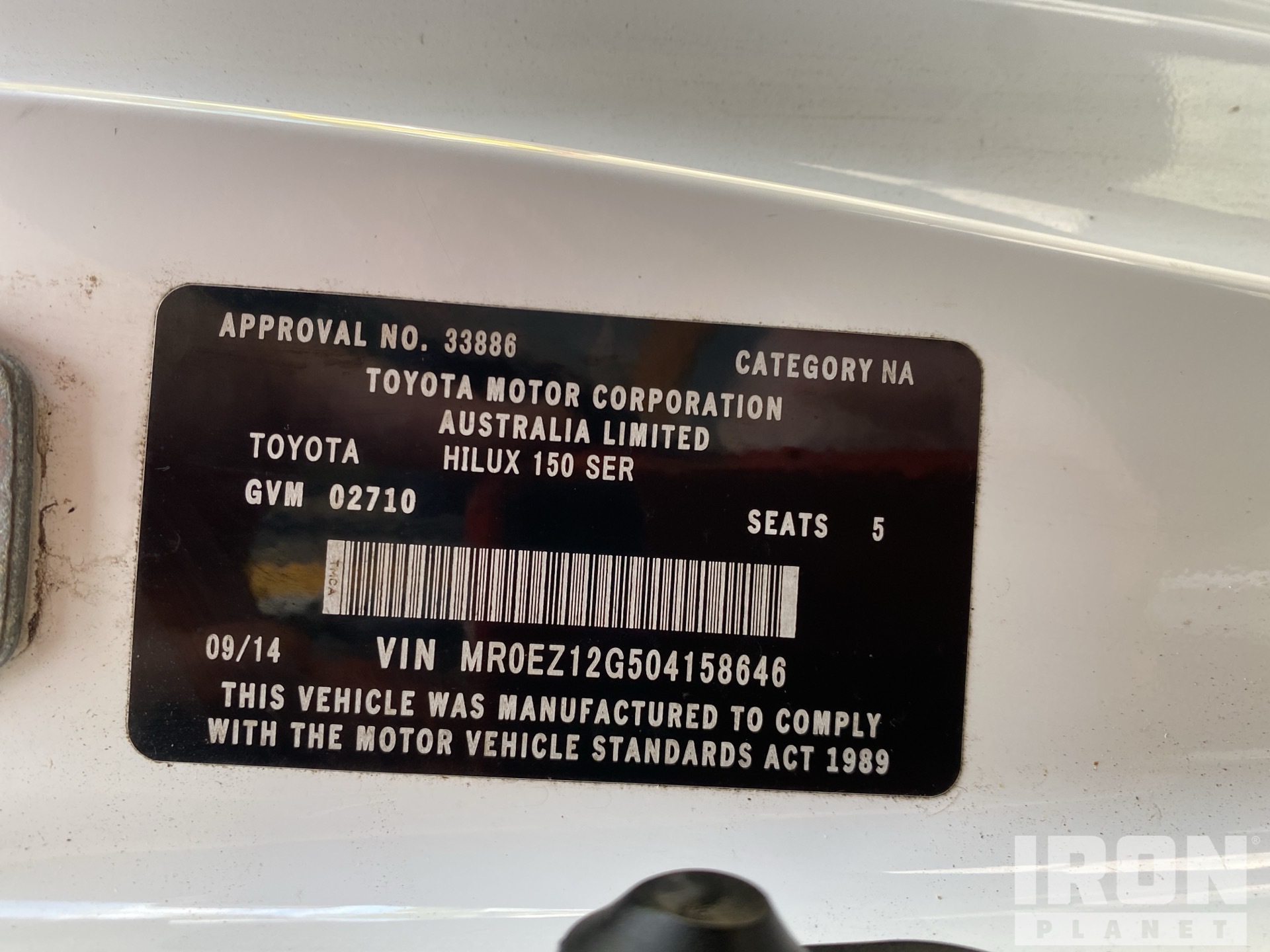 Aspect général with Numéro de série/Numéro d'identification du véhicule automobile