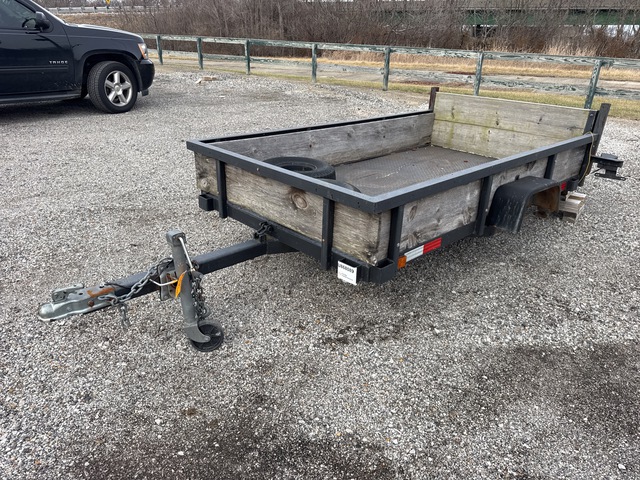8 ft S/A Utility Trailer