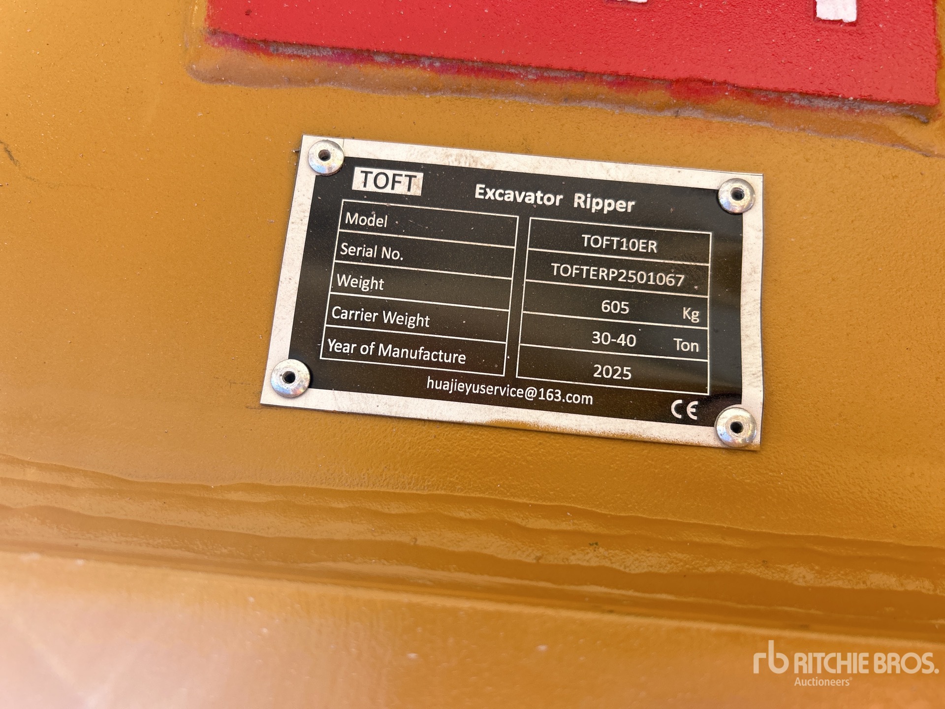 Vin Ripper 2025 TOFT TOFT10ER 5 in Ripper per escavatore - Fits Cat 336 (Unused ...