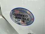 LN421613 - 2020 International LT625: Clean Idle Sticker