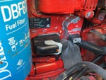 LN564247 - 2020 International LT625: Engine Data Tag