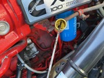 LN564247 - 2020 International LT625: Engine Oil level on Dipstick