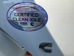 LN564247 - 2020 International LT625: Clean Idle Sticker