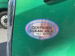 LL833562 - 2020 International LT625: Clean Idle Sticker