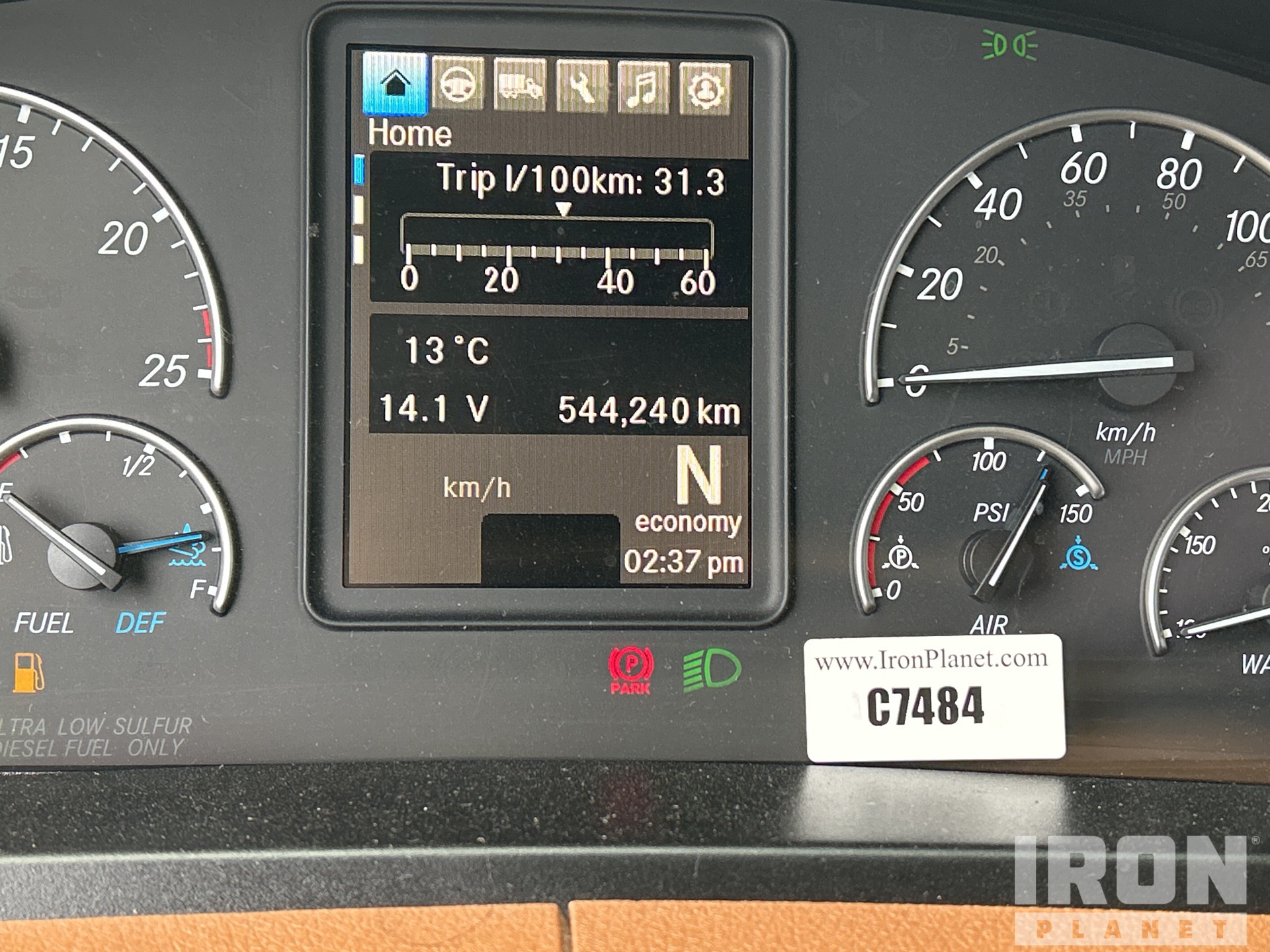 General Appearance with Hour Meter / Odometer
