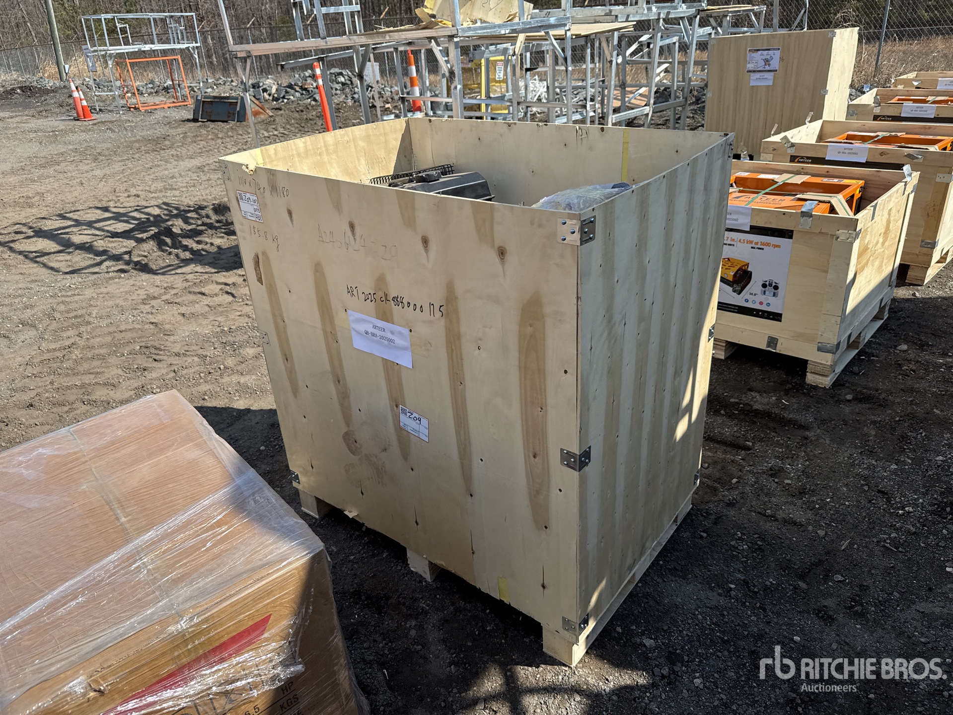 General Appearance with Picture, Left Front Corner