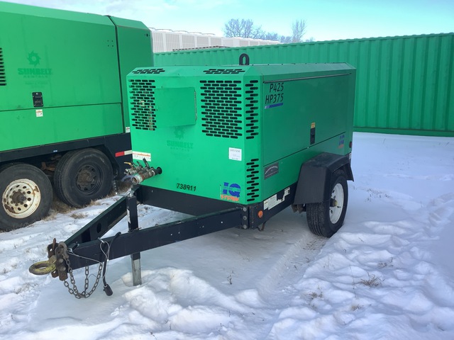 2015 Doosan P425/HP375WCU-T4I Mobile Air Compressor