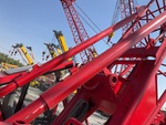 Crane Superstructure with Boom Stops