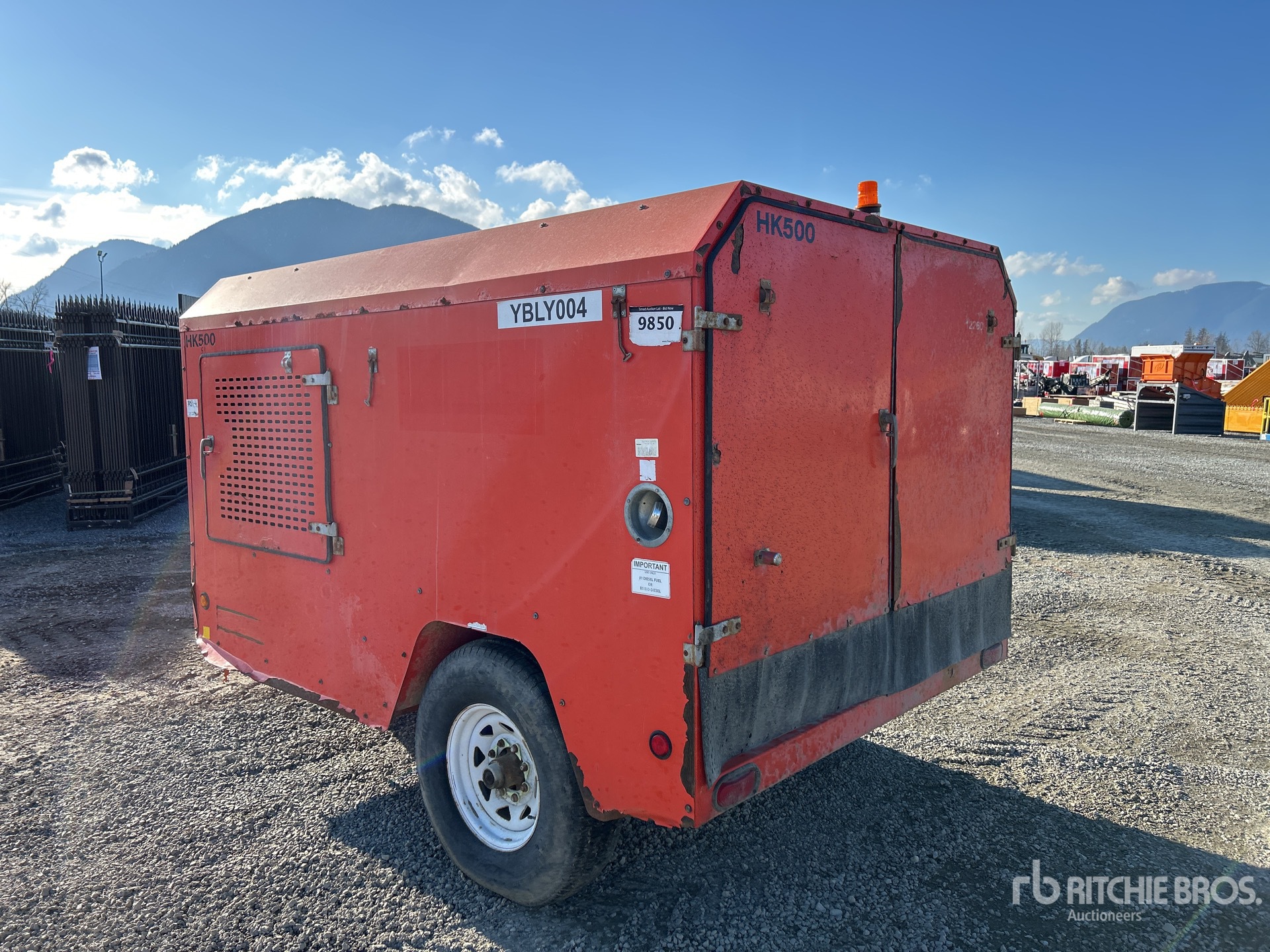 General Appearance with Picture, Left Rear Corner