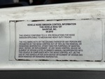 LL880168 - 2020 International LT625: Emission Label