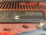 LL880168 - 2020 International LT625: Engine Data Tag