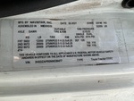 NN538477 - 2022 International LT625: Motor Vehicle Safety Standards Label