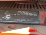 NN538477 - 2022 International LT625: Emission Label