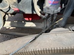 NN538477 - 2022 International LT625: Engine Oil level on Dipstick
