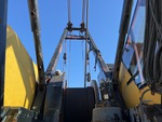 Crane Superstructure with Boom Stops