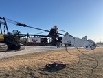 Crane Superstructure with Boom Point Section