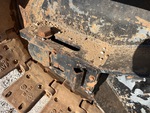 Undercarriage with Left Track Tensioner