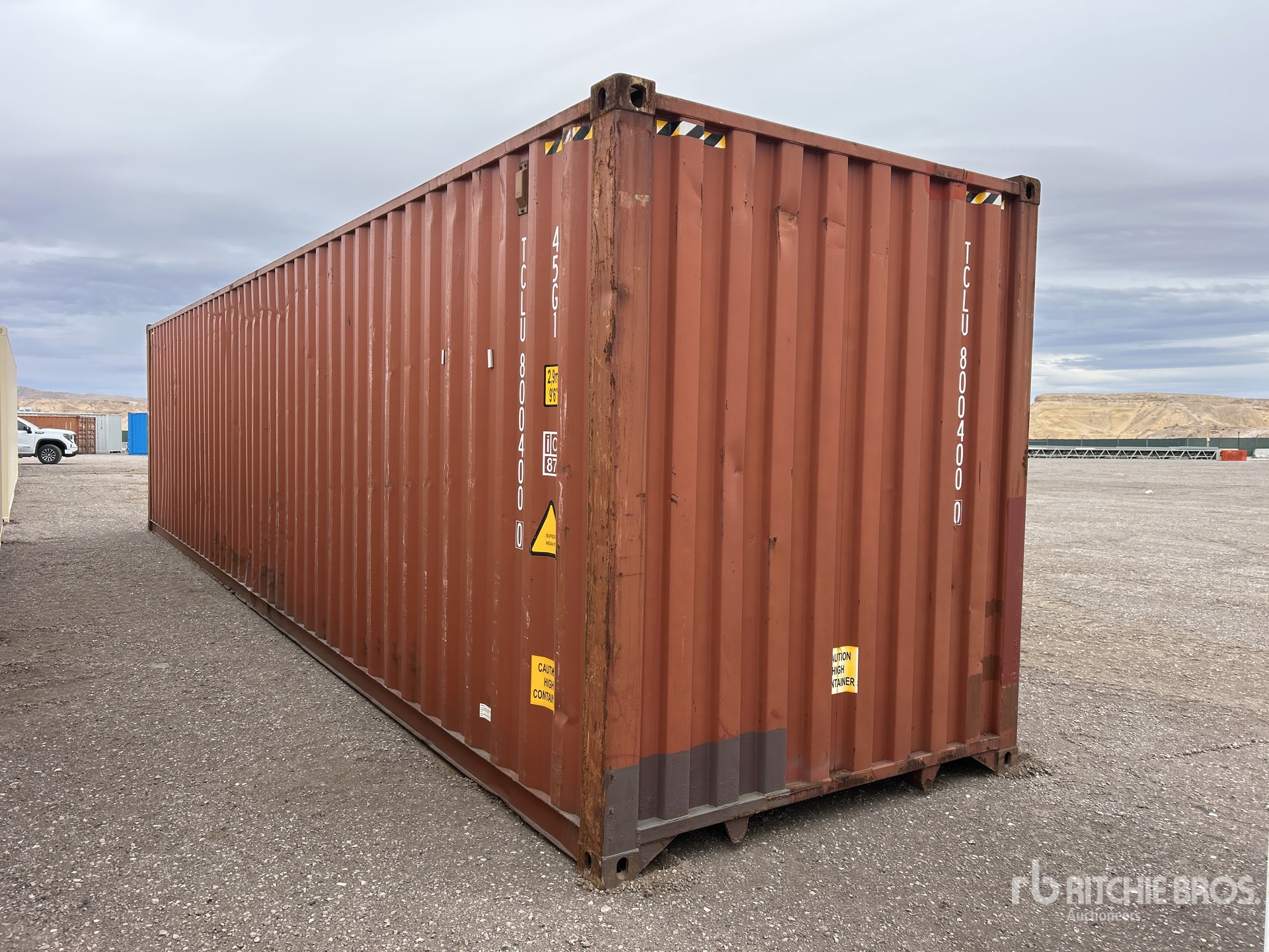 General Appearance with Picture, Left Rear Corner