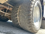 Underbody with Left Rear Drive Tires