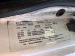 MN289860 - 2021 International LT625: Motor Vehicle Safety Standards Label