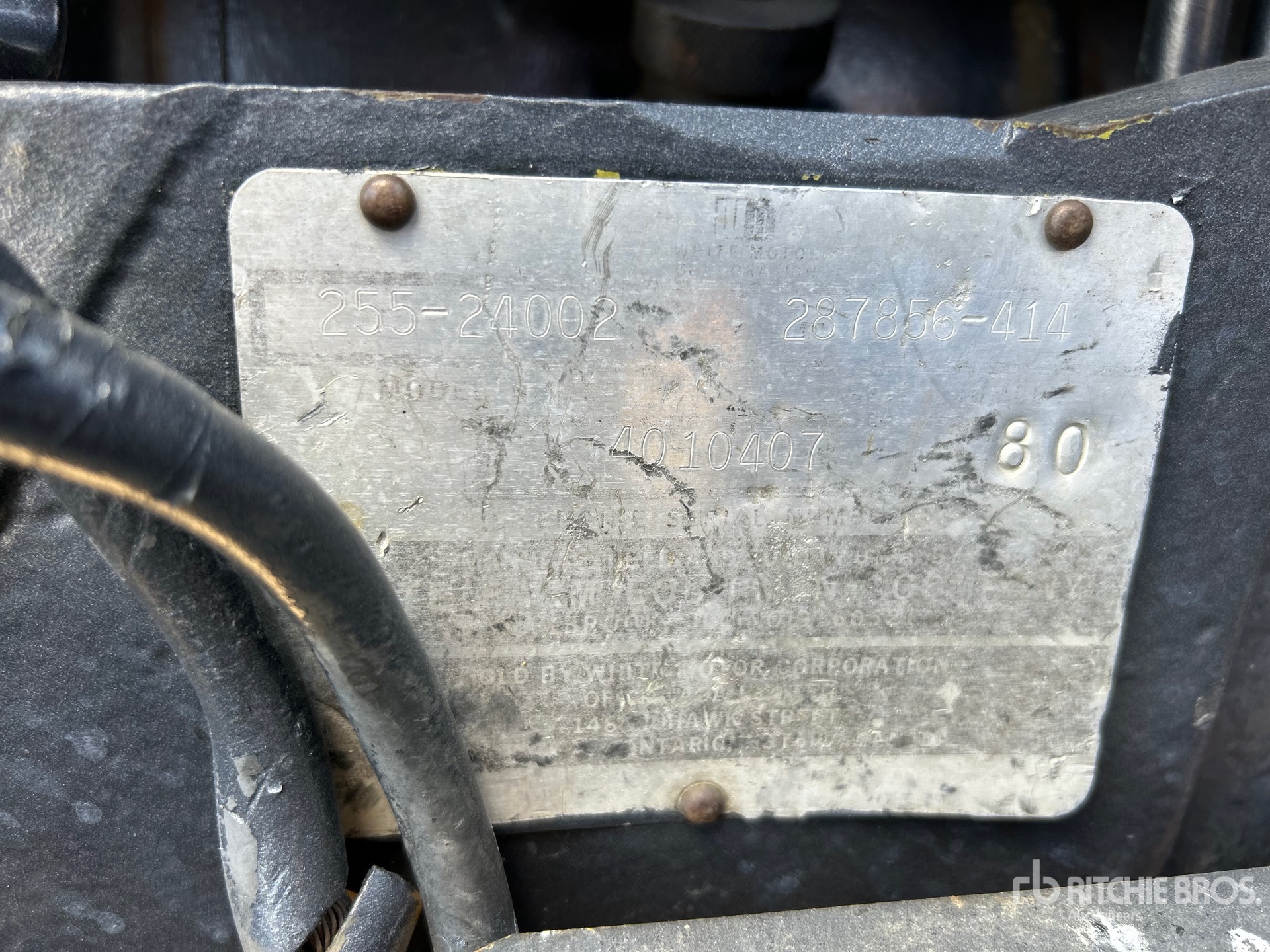 General Appearance with Numéro de série/Numéro d'identification du véhicule automobile