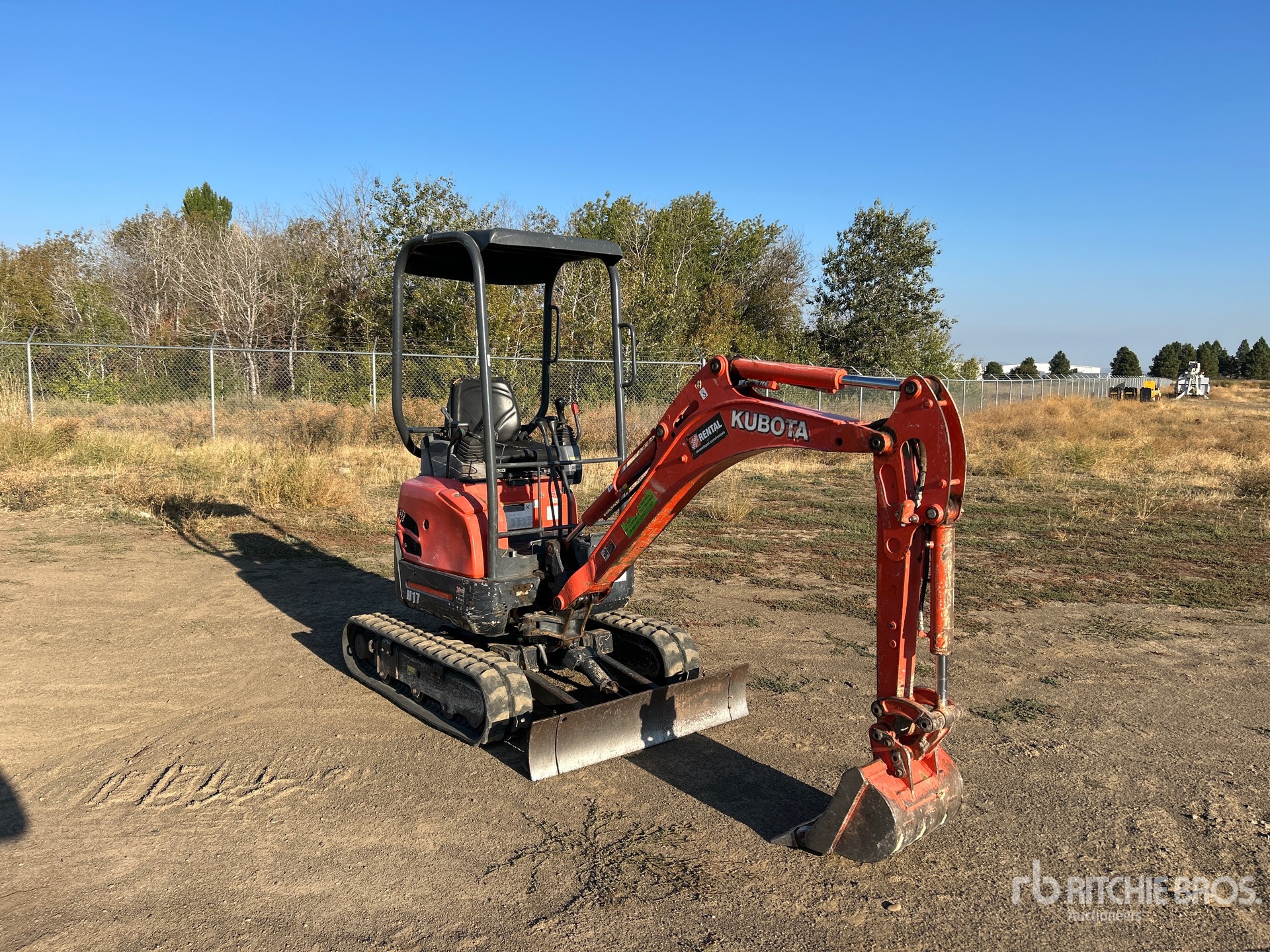 EXCAVADORA 2018 KUBOTA U17VR1