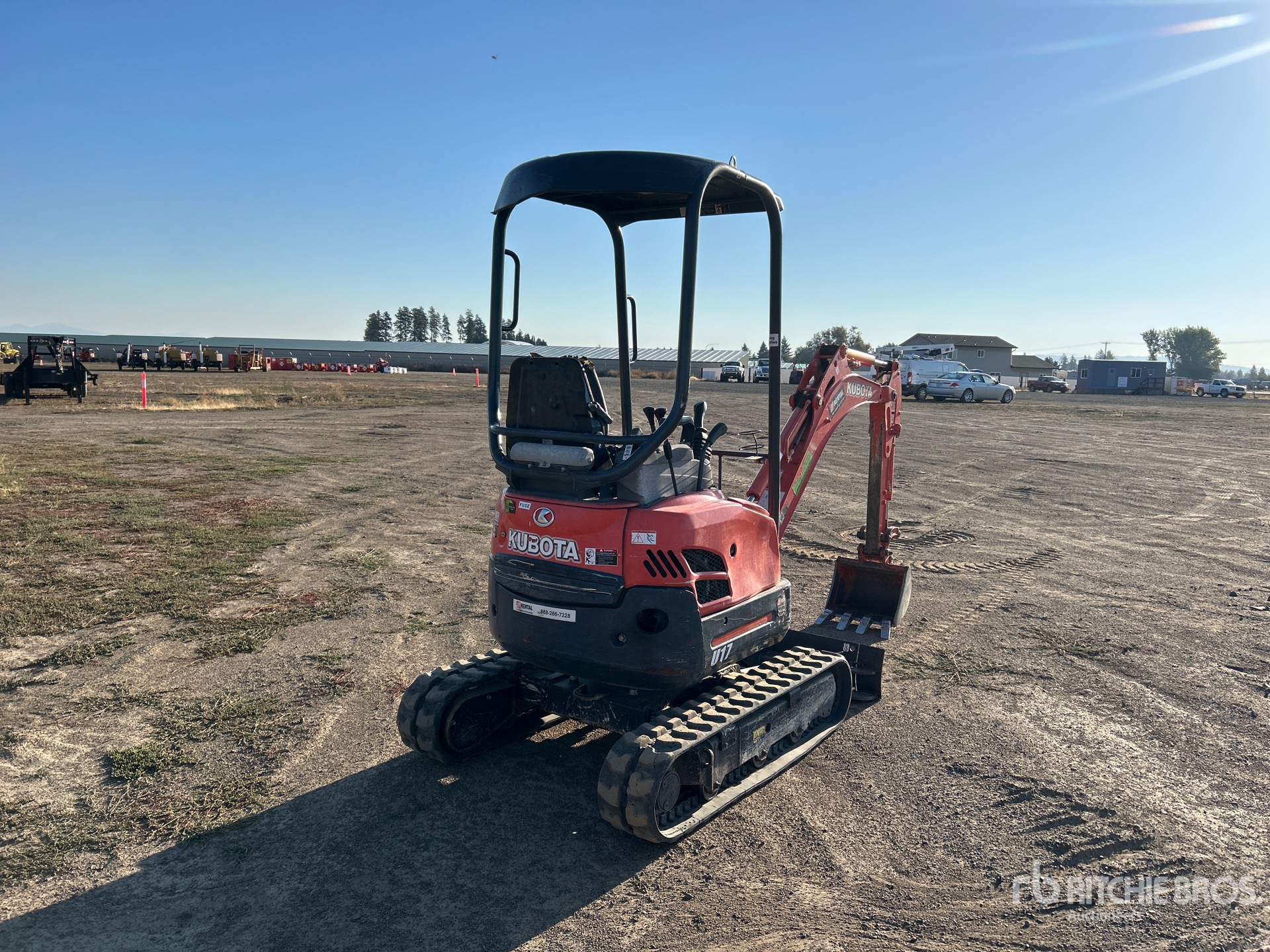 EXCAVADORA 2018 KUBOTA U17VR1