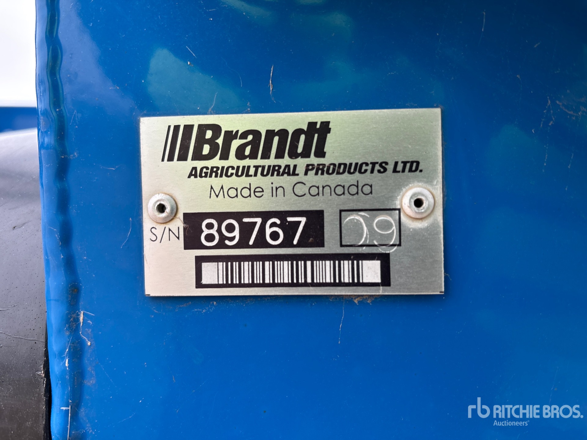 General Appearance with N.º de serie/VIN