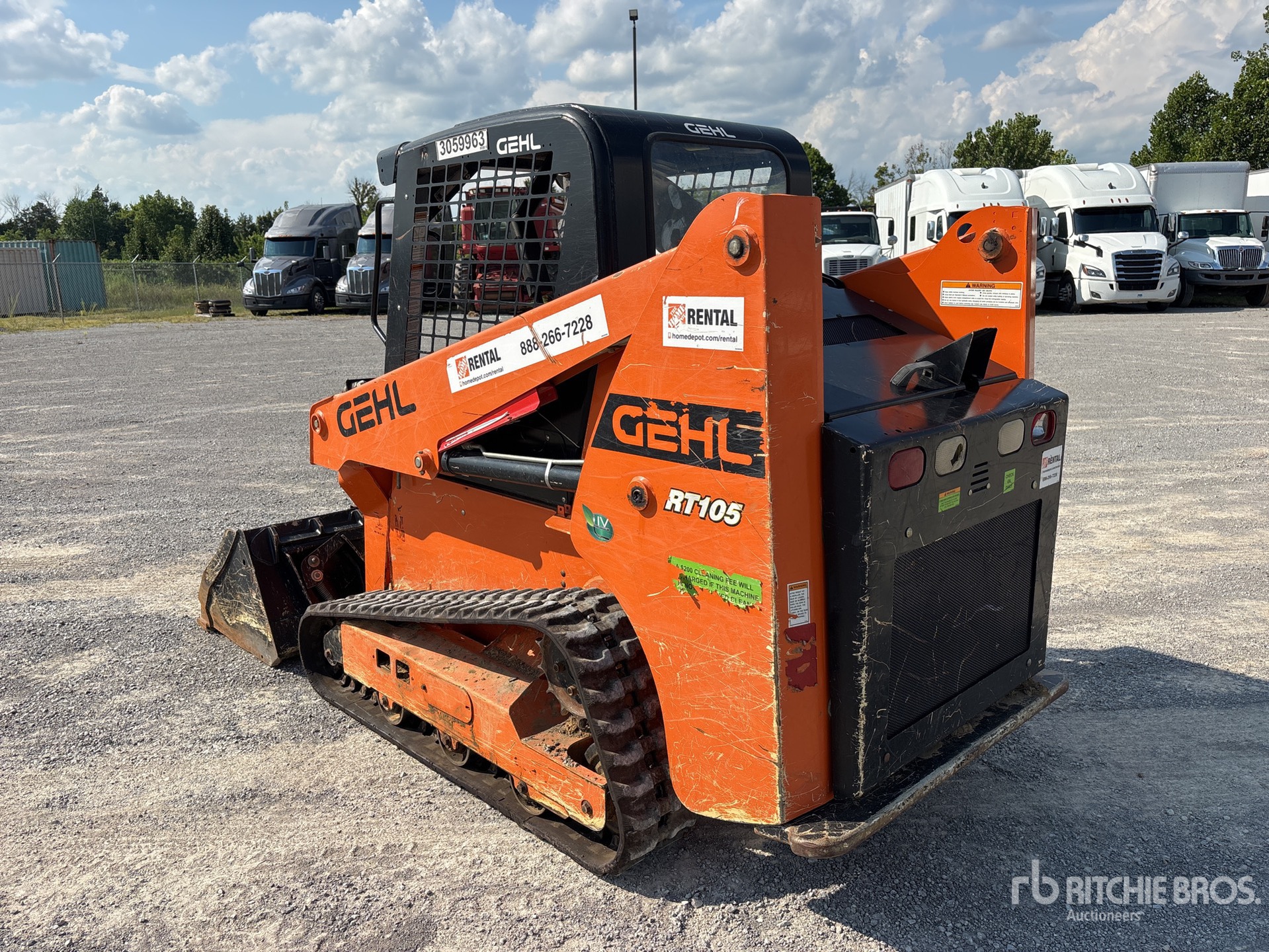 General Appearance with Picture, Left Rear Corner
