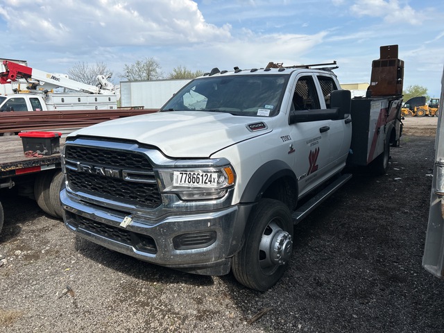 2022 Ram 5500 Heavy Duty 4x4 Crew Cab Service Truck (Inoperable)