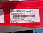 LL054328 - 2020 International LT625: Emission Label