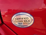 LN165744 - 2020 International LT625: Clean Idle Sticker