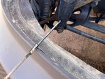 LN165744 - 2020 International LT625: Engine Oil level on Dipstick