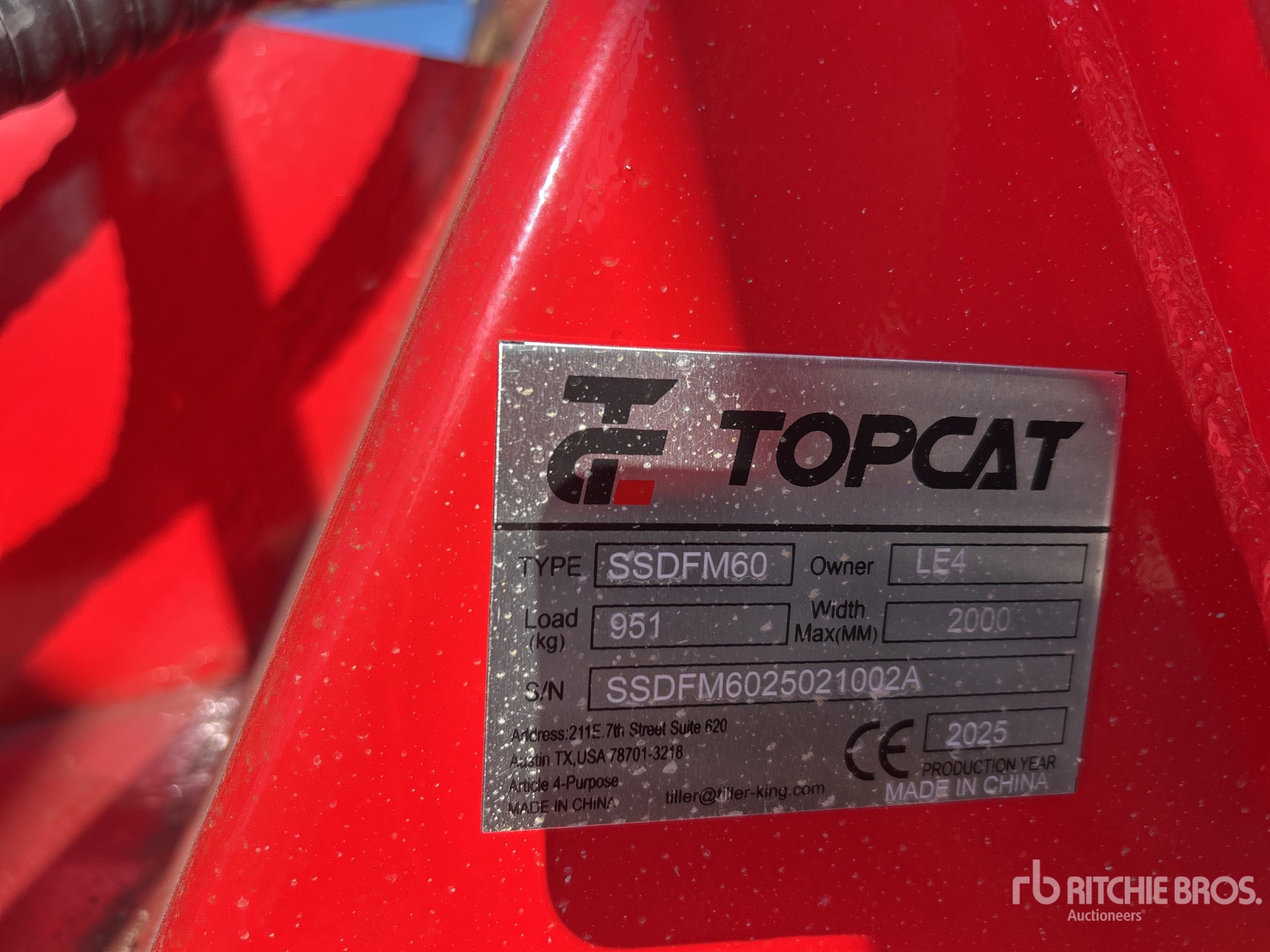 General Appearance with Numero seriale/numero d’identificazione del veicolo (VIN)