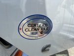 LN326015 - 2020 International LT625: Clean Idle Sticker